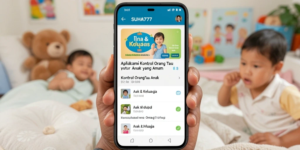 Tampilan antarmuka SUHU777 yang menarik dan mudah digunakan untuk orang tua dan anak.