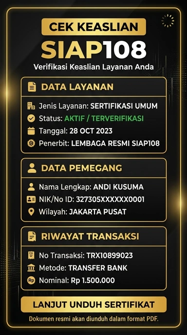 Kanal Resmi Siap108 untuk Pengguna Android